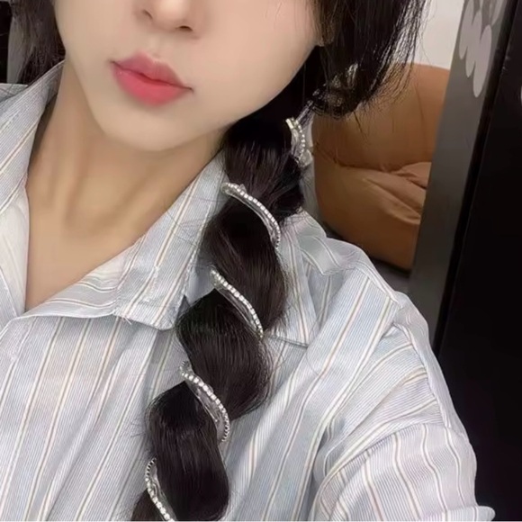 Ponytail Crystal Ponytail Accessories luxury - Picture 2 of 3